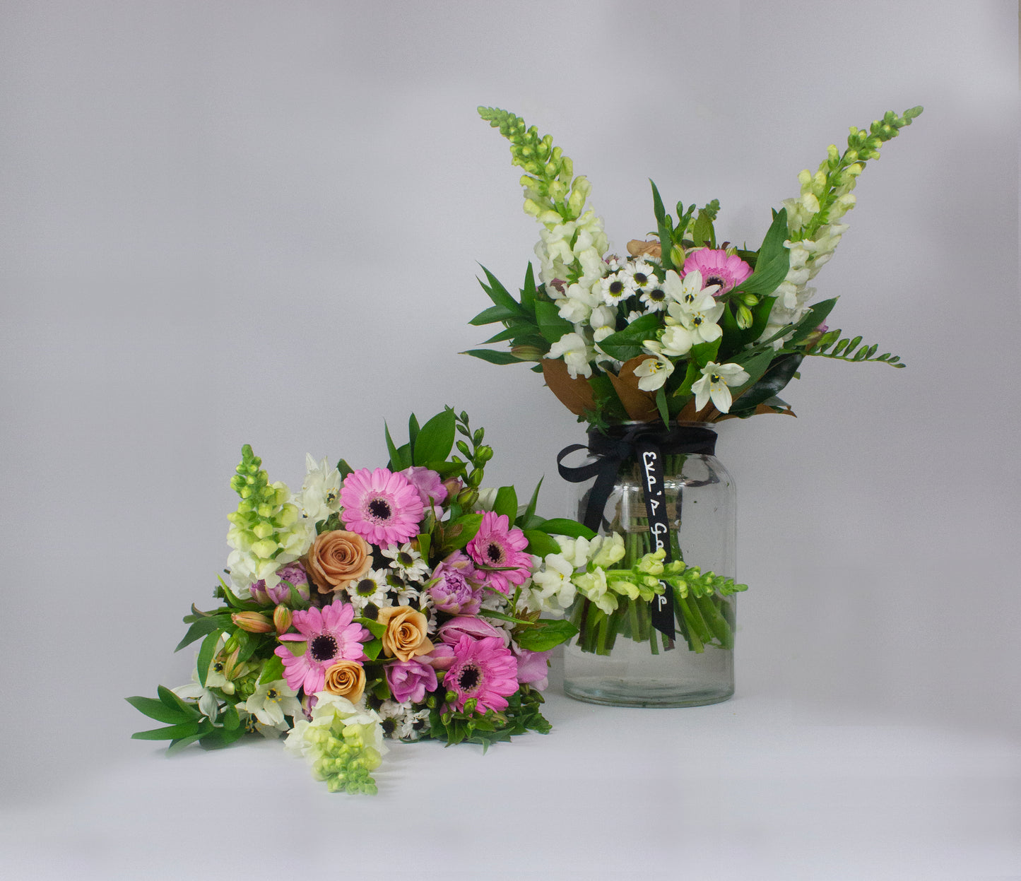 Extra Large pastel bouquet with pinks, creams, and lavender tones.