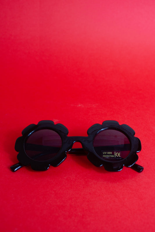 Zus and Co - Baby Flower Sunglasses, Black