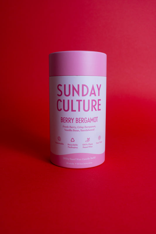 Sunday Culture Candle - Berry Bergamot Refill
