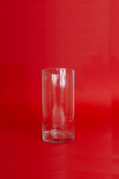 Round Glass Vase - 20cm Height