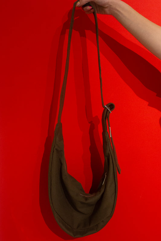 Longies Shoulder Bag - Tones Collection Cinderwood Colour