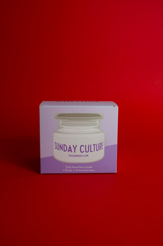 Sunday Culture Candle - Passionfruit & Lime