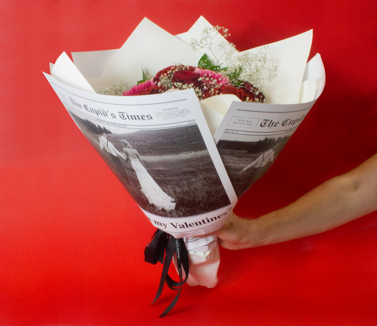 Personalised Valentines Day Wrap